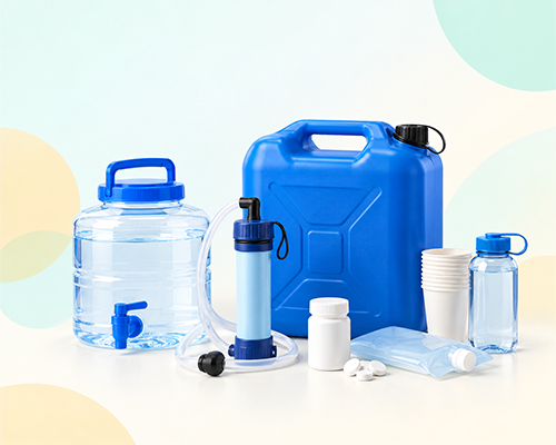 Water Filters and Jerrycans
